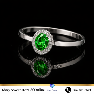 Green Zircon Ring